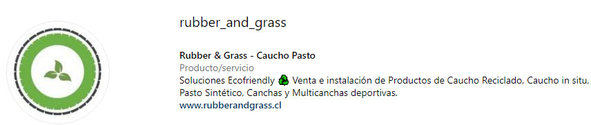#1 Rubber and Grass venta Caucho in situ, Pavimento Caucho 2023 - Chile, pasto sintético