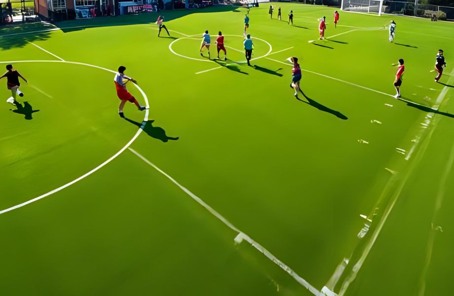 Construcción de Canchas de Fútbol con Pasto Sintético Deportivo en Chile