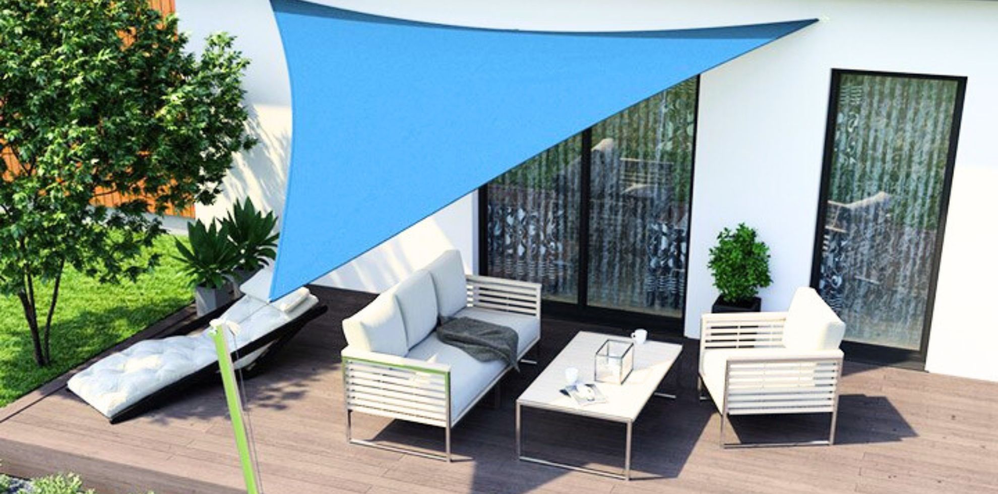 toldos vela para jardines