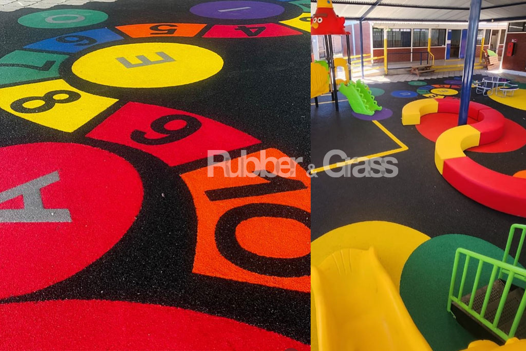 pavimento de caucho en chile, instalación de pavimento de caucho epdm, caucho sbr amortiguante, pisos de caucho para colegios, pavimento de caucho para parques infantiles, superficies de caucho para plazas, pavimento continuo chile, instalación profesional rubber and grass