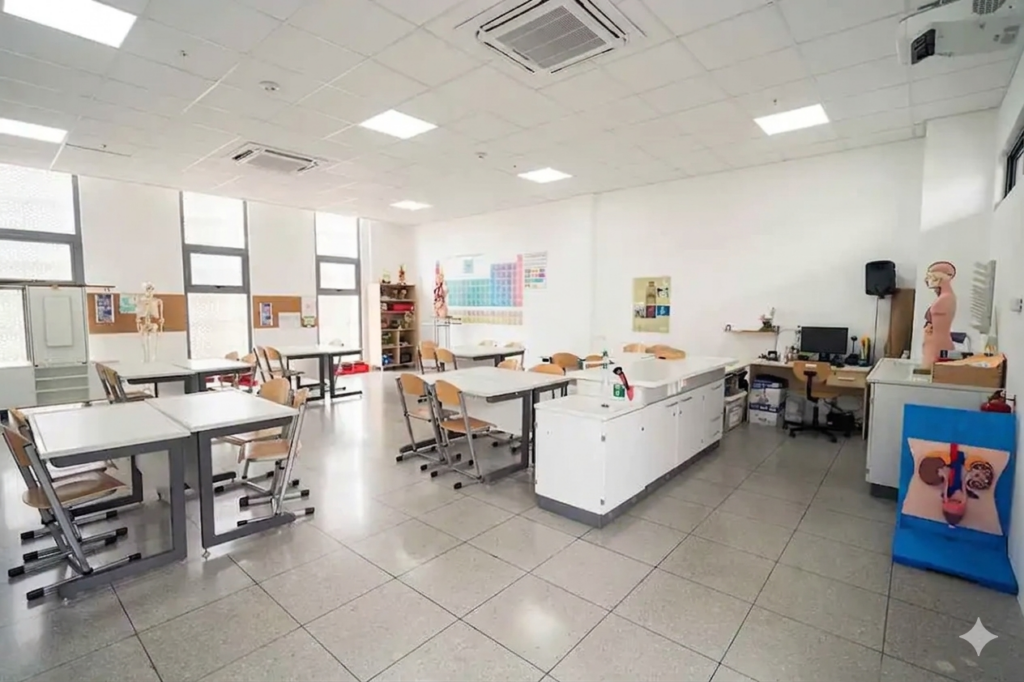 Laboratorio de ciencias para colegios en Chile