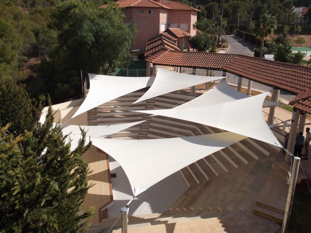 Toldos vela para colegios