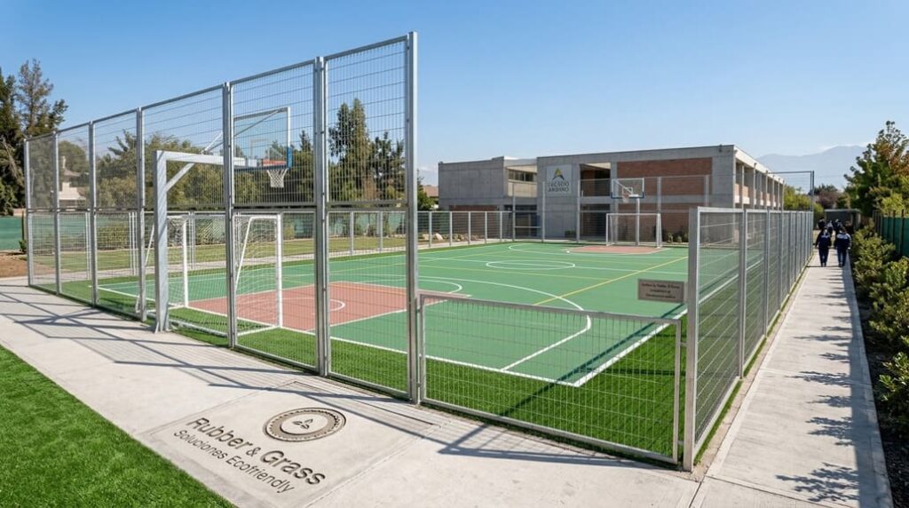 equipamiento deportivo escolar colegios Chile