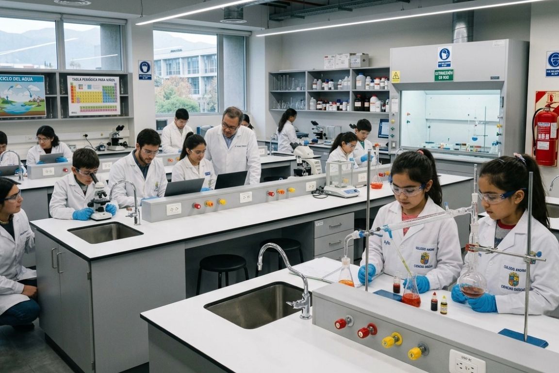 Laboratorios Escolares para Colegios en Chile: Equipamiento y Adecuación 3 Laboratorios escolares para colegios en Chile