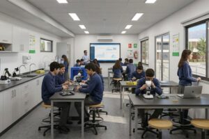 Presupuesto para laboratorios STEAM colegios Chile con Rubber And Grass